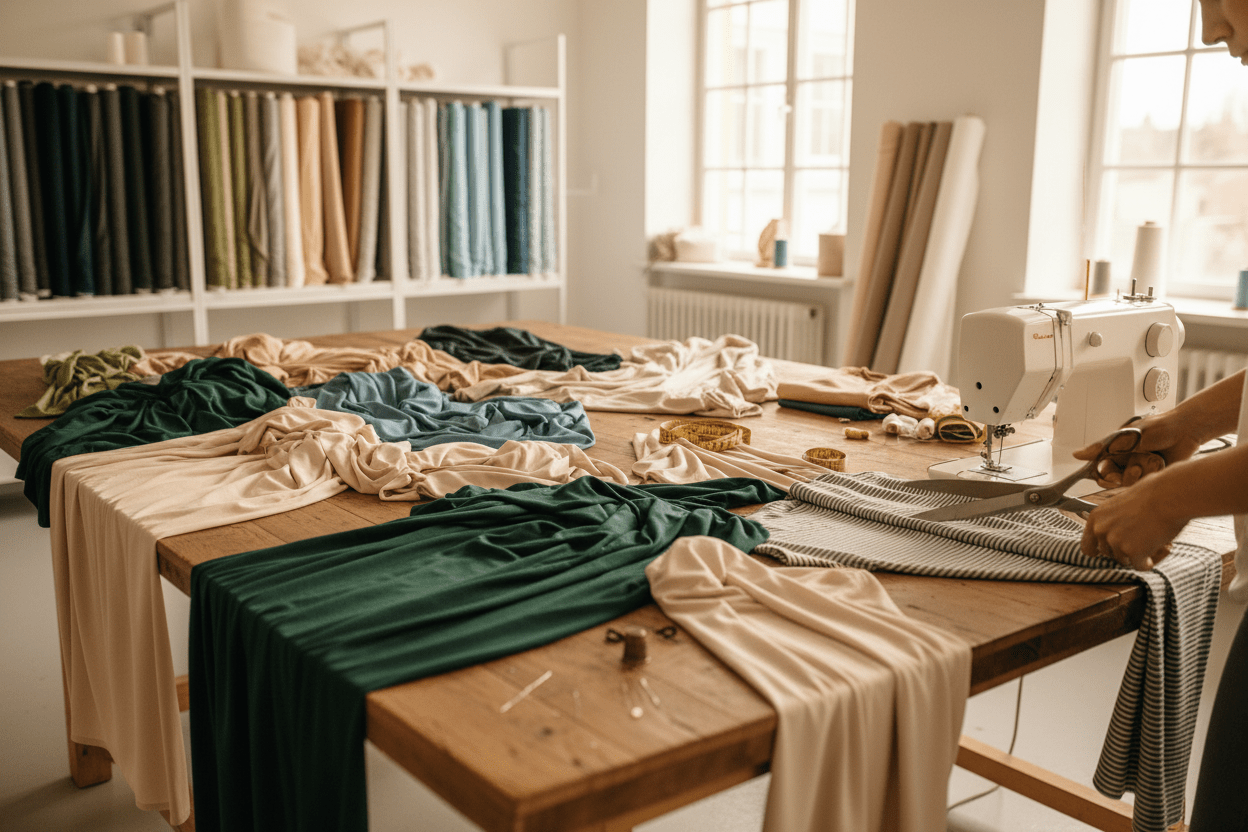 Jersey uni - Stitch & Sew 