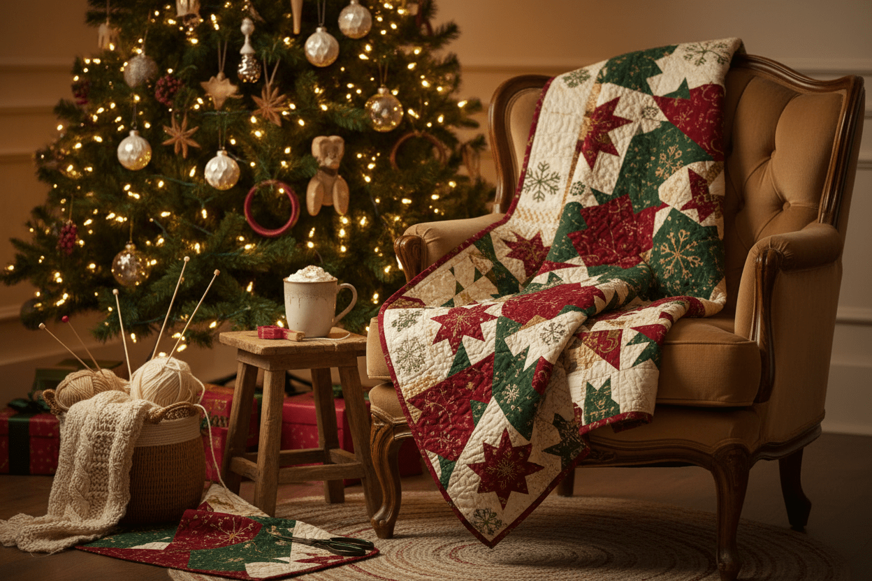 Kerst Quilt Collectie - Stitch & Sew 