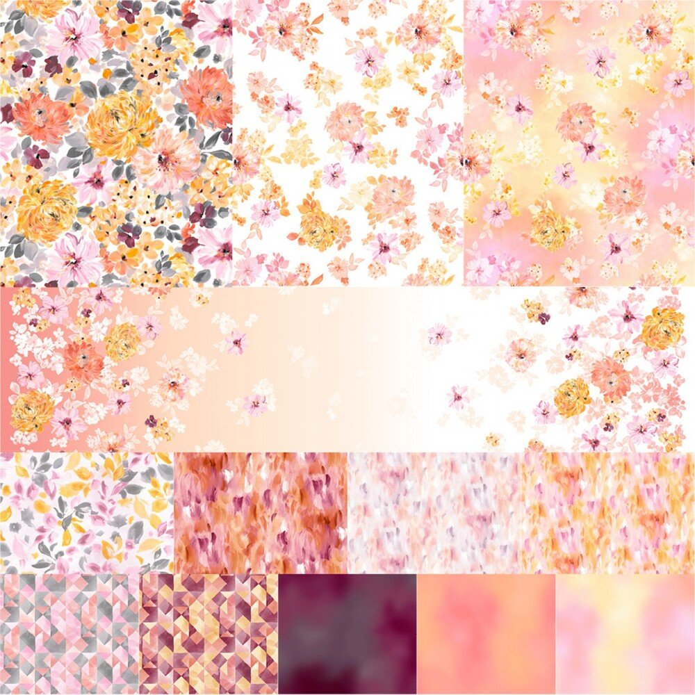 Painted Pastels Quilt Serie - Stitch & Sew 