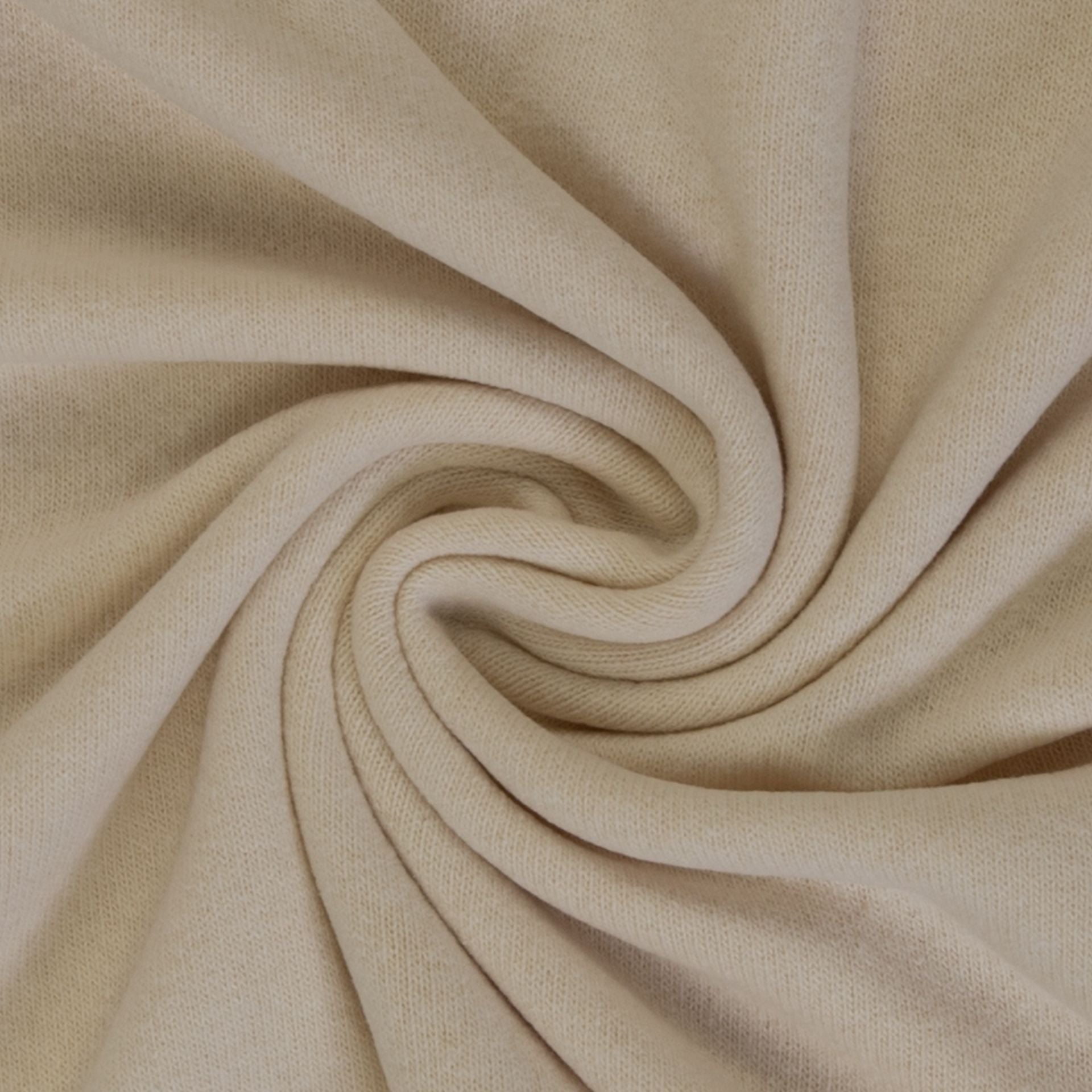 Bono – Creme – Gebreide Stof met Zachte Binnenkant | Made in Italy | Stitch & Sew