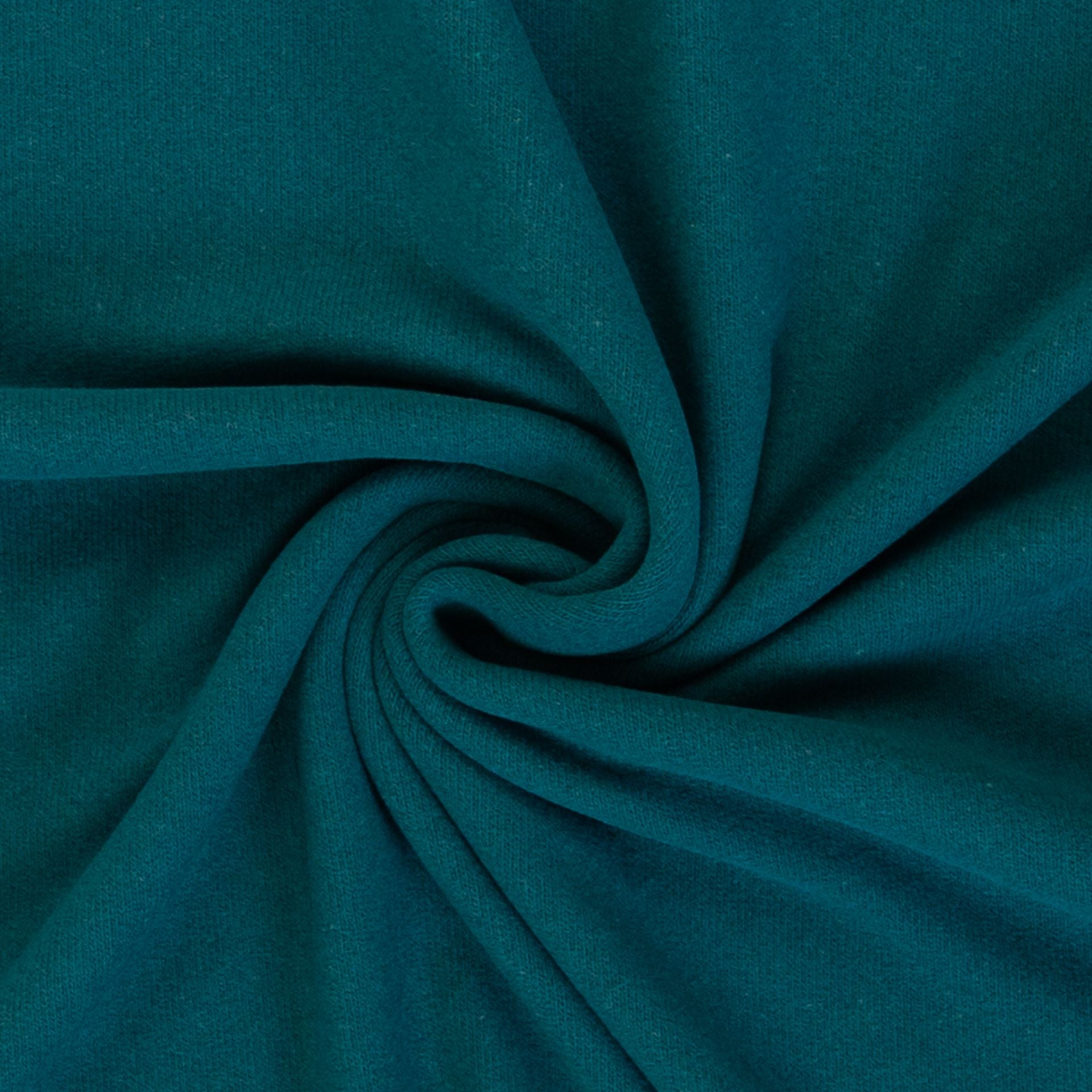 Bono – Teal – Gebreide Stof met Zachte Binnenkant | Made in Italy | Stitch & Sew