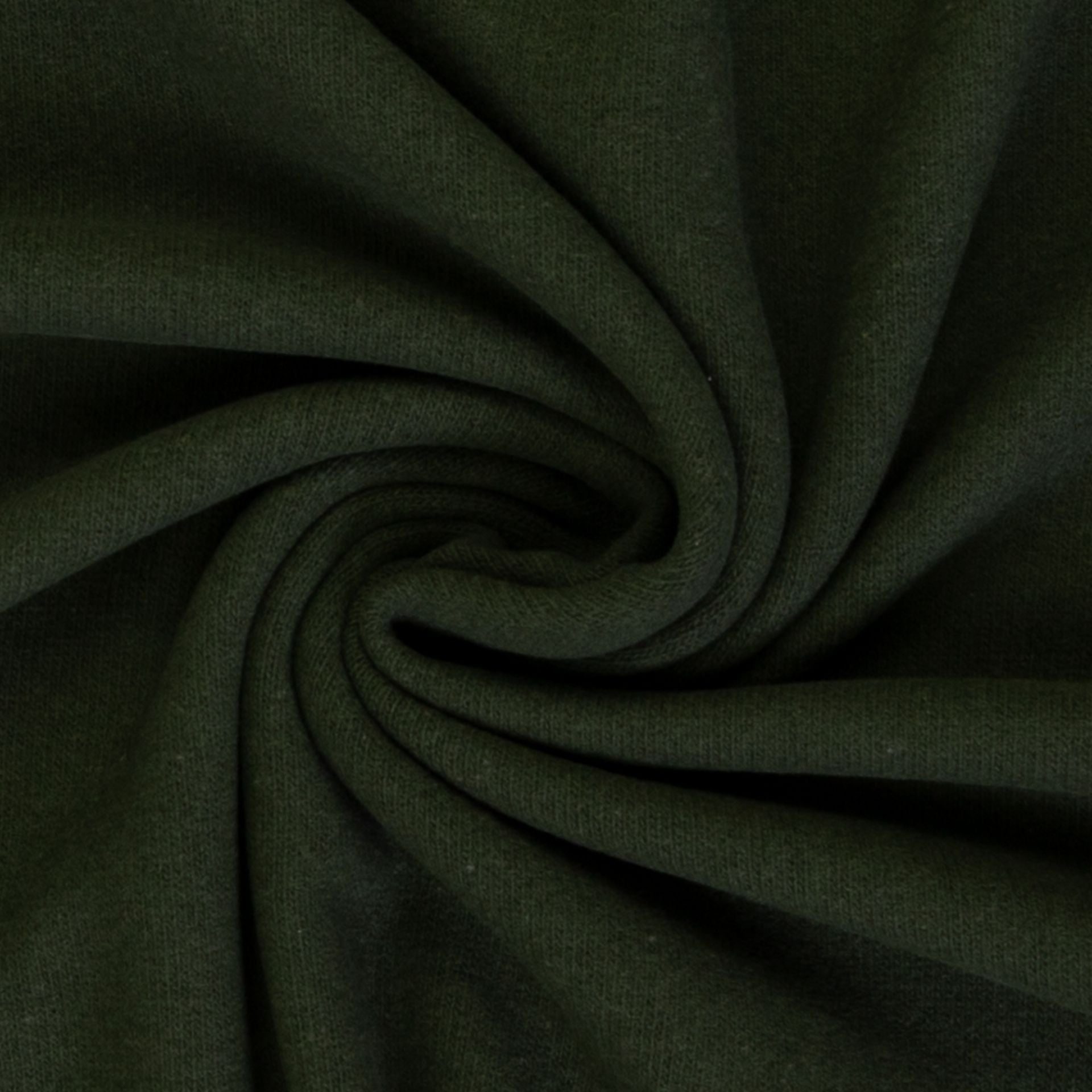 Bono – Donker Groen – Gebreide Stof met Zachte Binnenkant | Made in Italy | Stitch & Sew