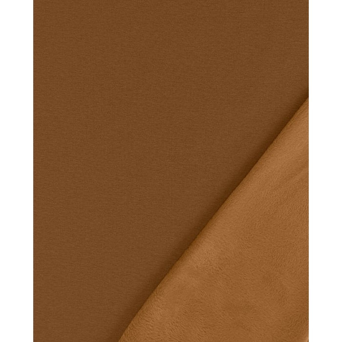 Alpen Sweat Cotton – Caramel | Warme Tweelaagse Alpen Fleece