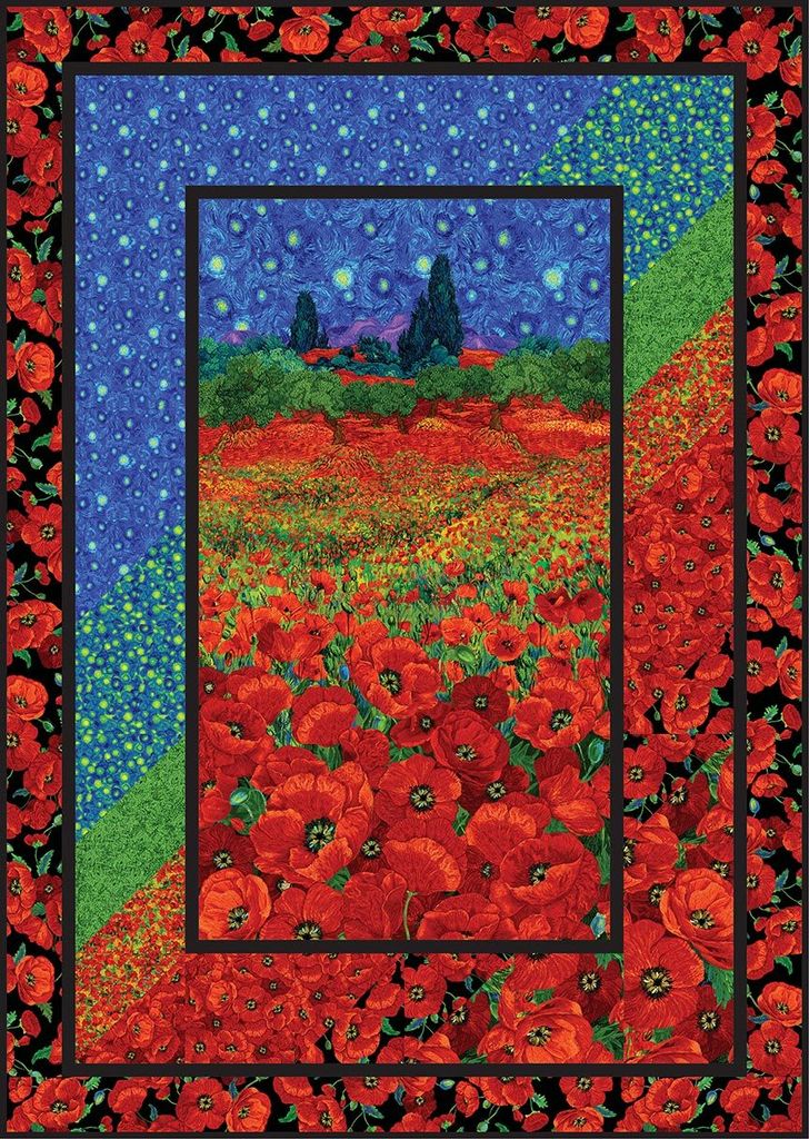 Poppy Dreams Quiltpatroon – Bloemrijk & Tijdloos