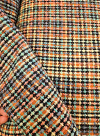 Bouclé Mantelstof – Multicolor Chic LAATSTE METER