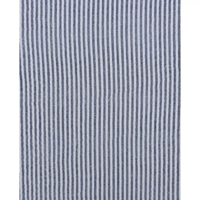 Seersucker Stripe 0,2 cm – Blauw | 145 cm breed