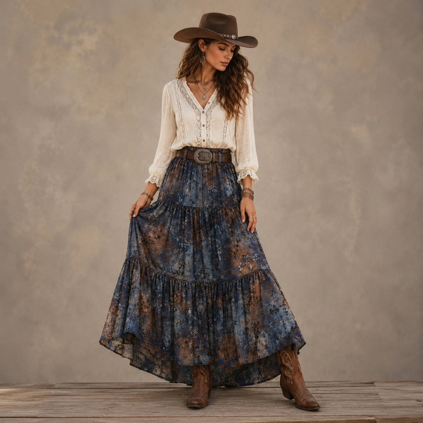 Tie Dye 21W Corduroy Dandy Dark Blue