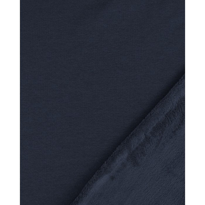 Alpen Sweat Cotton – Donker Blauw | Warme Tweelaagse Alpen Fleece