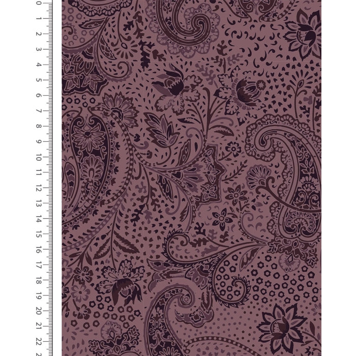 Jersey Digital Nomadic 916-D-1718-40 paisley dessin paars mauve