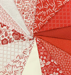 Garden Redwork – Block Geo – Red | Timeless Treasures – 100% katoen quilting