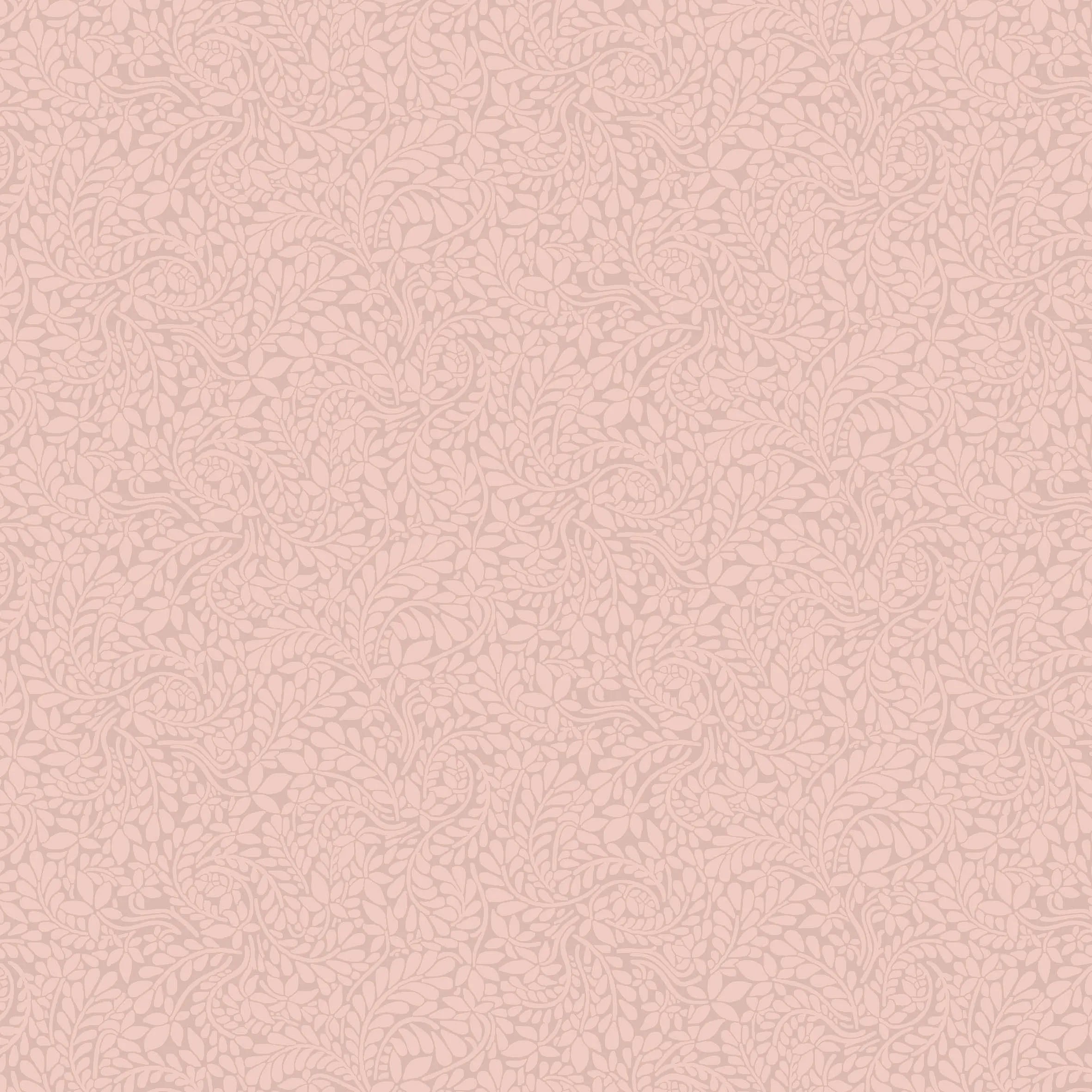 Katoenen stof met subtiel bladmotief uit de York Fern collectie van Liberty Fabrics