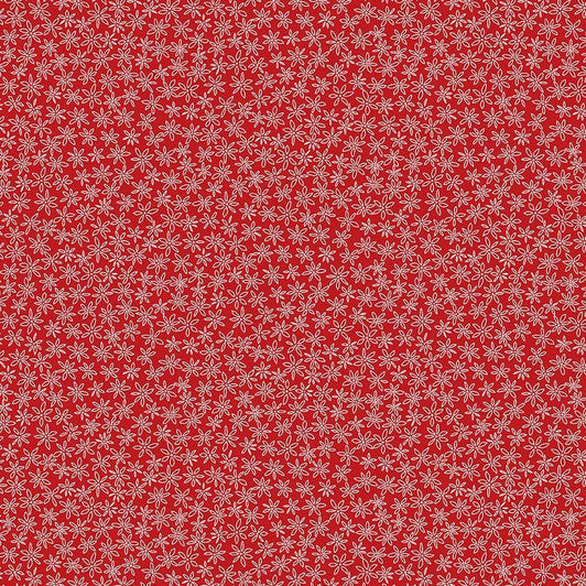 Garden Redwork – Block Geo – Red | Timeless Treasures – 100% katoen quilting