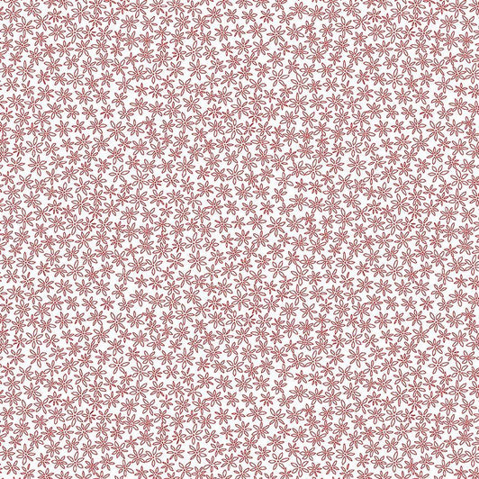 Garden Redwork – Block Geo – Red | Timeless Treasures – 100% katoen quilting