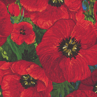 poppy dreams quilt stof