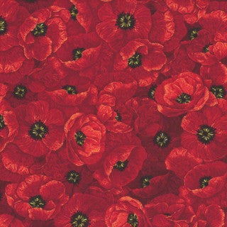 poppy dreams quilt stof