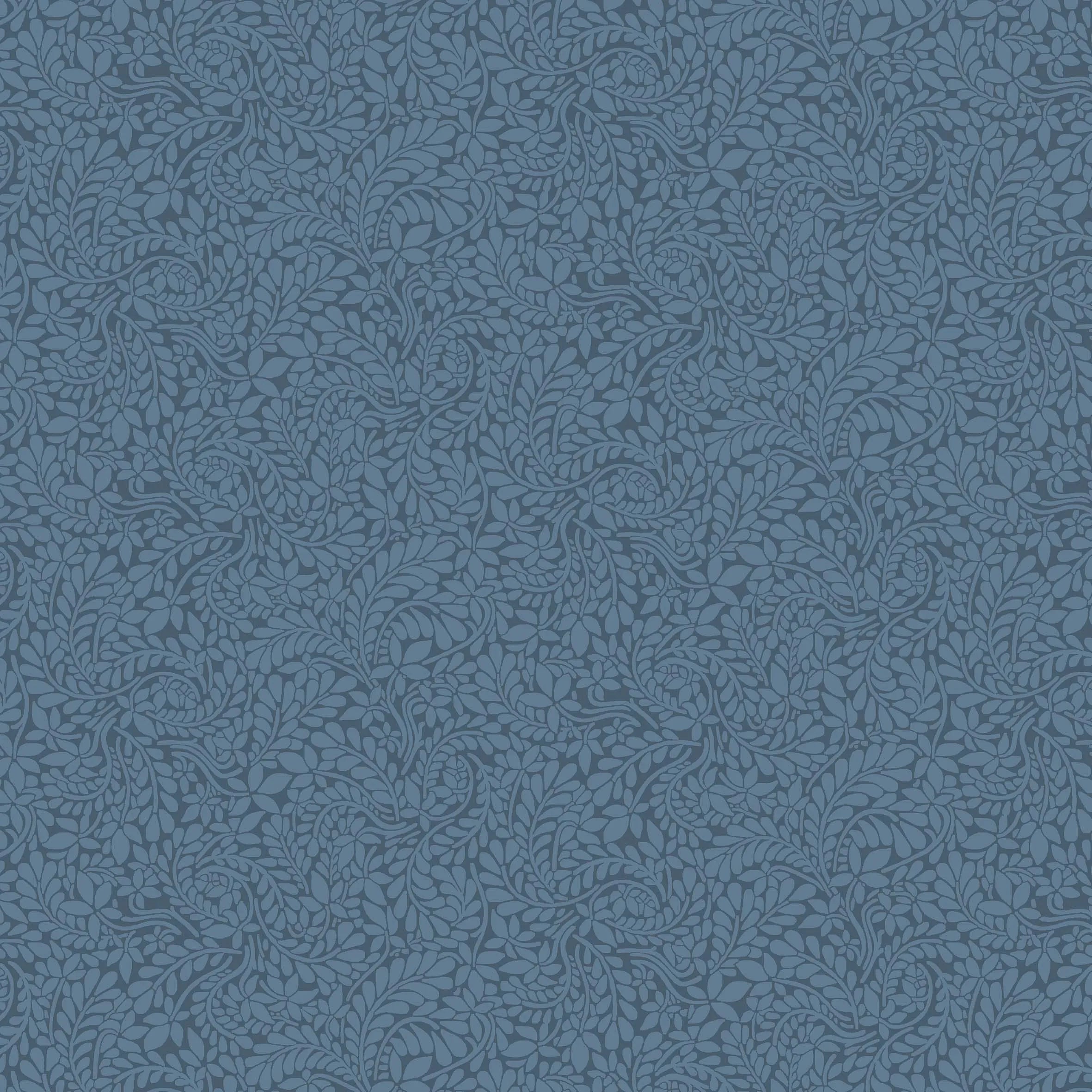 Katoenen stof met subtiel bladmotief uit de York Fern collectie van Liberty Fabrics