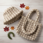 Accessoires bruin-olijf fake fur