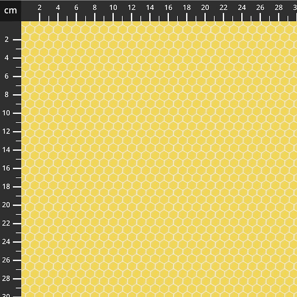 Afternoon in the Garden – Honingraat – Geel | Stitch & Sew - Stitch & Sew