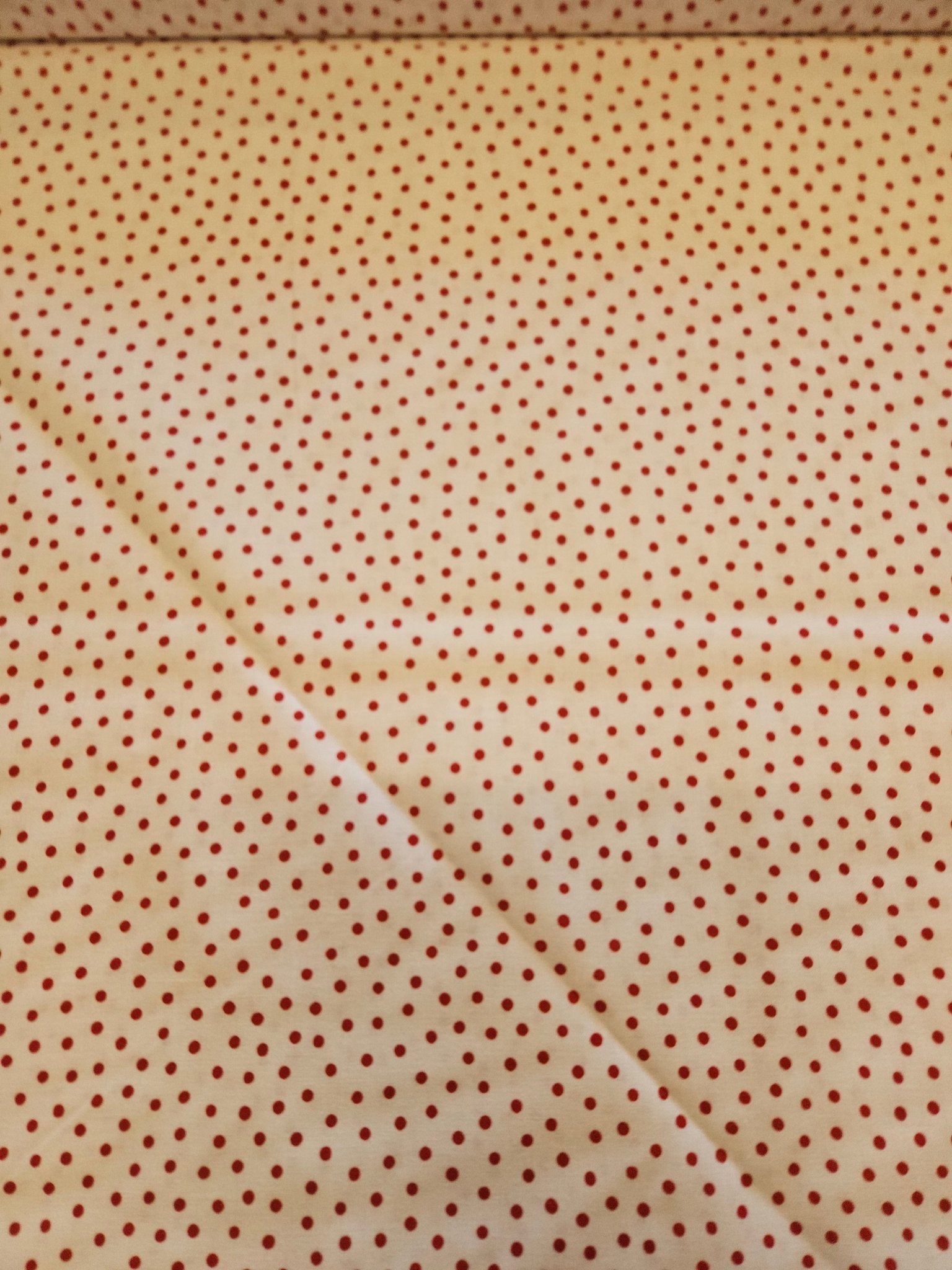 Always & Forever Stippen Quiltstof Wit/Rood – Deb Strain voor Moda Fabrics - Stitch & Sew