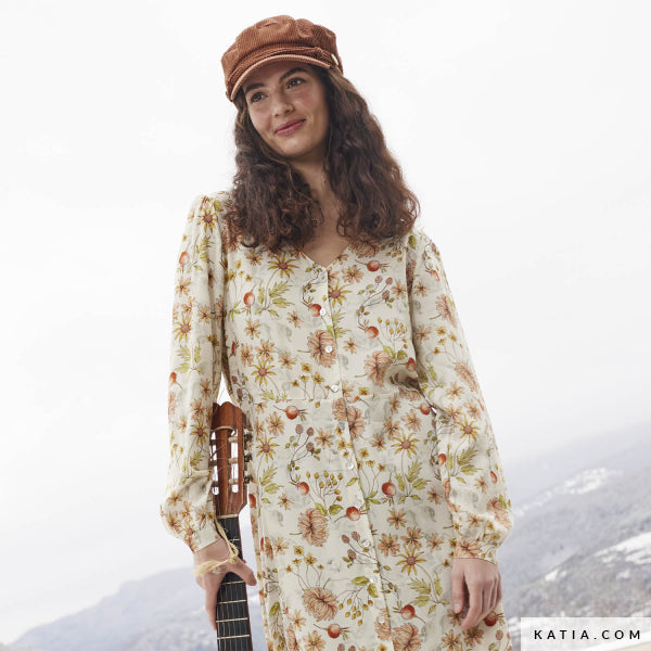 Viscose-stof “Always Romantic” (2270-2) – Zacht & betoverend romantisch