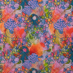 Bambino Digital Print K44039‑180 – Lichtgewicht 100% Katoen Mousseline Stof quilted - Stitch & Sew