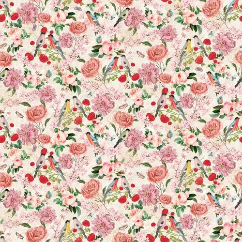 Beige || Romance – Bloem Vogel | Stitch & Sew - Stitch & Sew