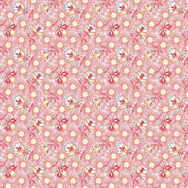 Birdsong Quiltstof – Roze | Stitch & Sew - Stitch & Sew