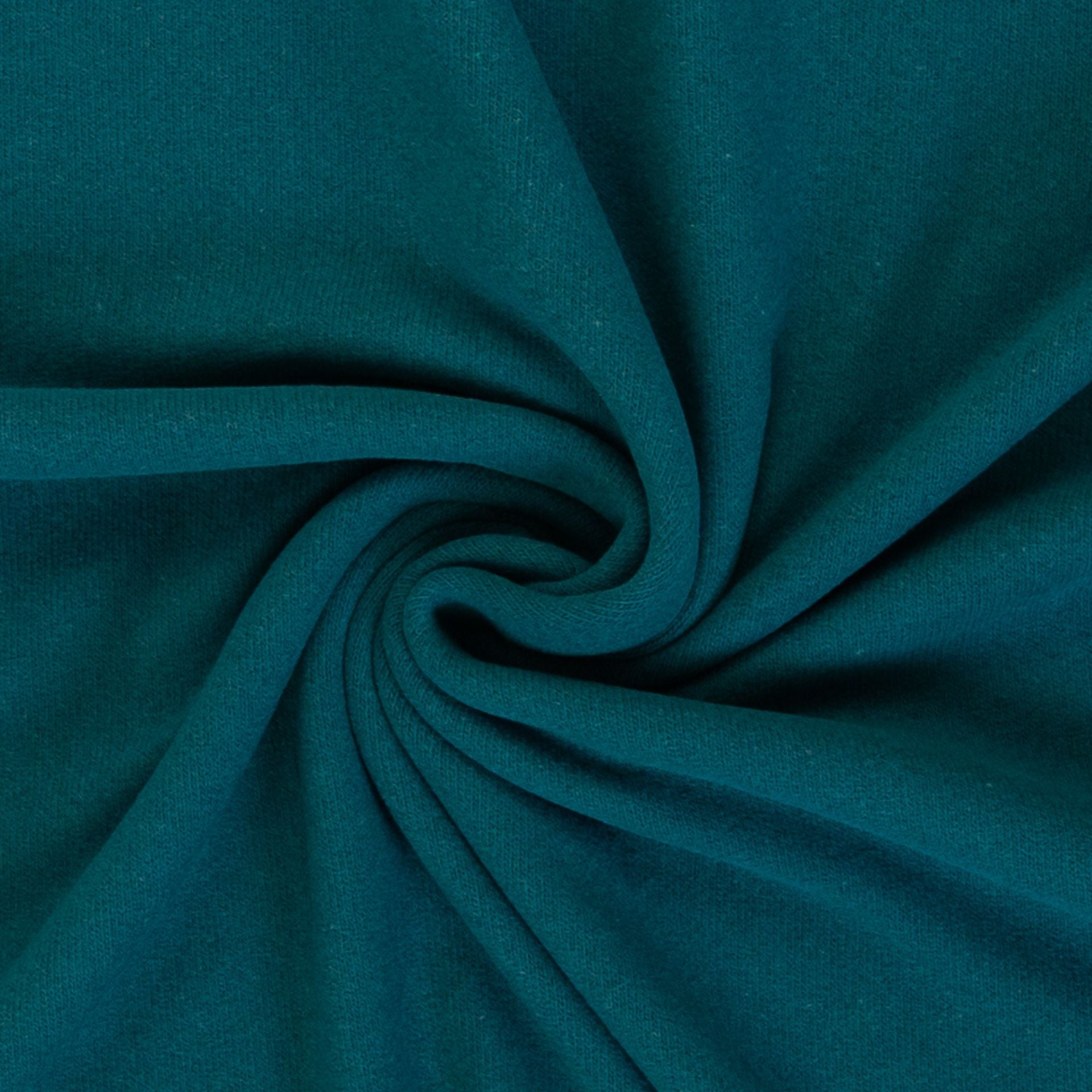 Bono – Teal – Gebreide Stof met Zachte Binnenkant | Made in Italy | Stitch & Sew - Stitch & Sew