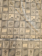 Brilliant Christmas Quiltstof – Zilver Grijstinten - Stitch & Sew