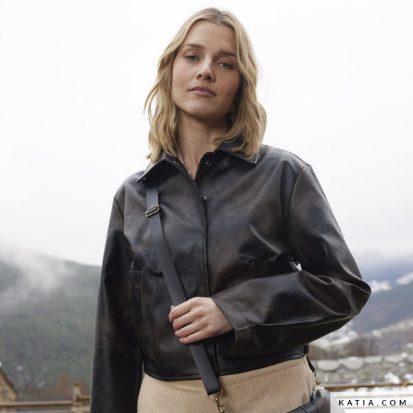 Vegan Imitatieleer in Zwartbruin – Chester Black Coffee