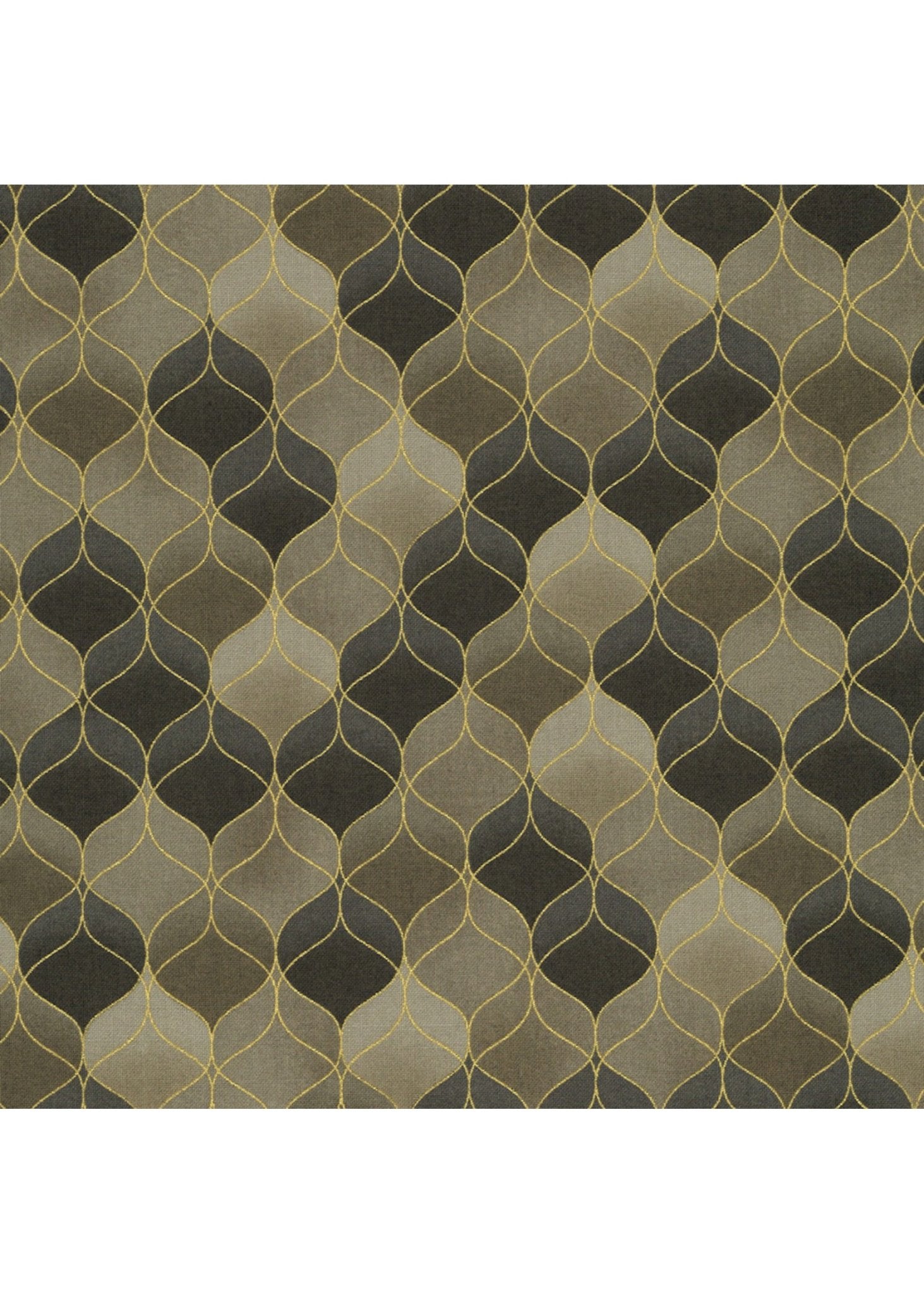 Christmas Wonders Quiltstof – Geo Silver Grey - Stitch & Sew