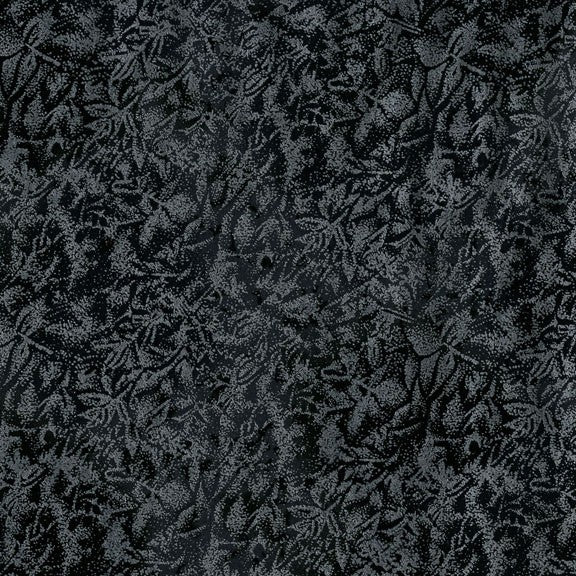 Fairy Frost Quiltstof – Zwart (CM0376)