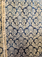 Damask Quilt Stof Blauw/Crème – Northcott - Stitch & Sew