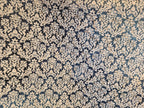 Damask Quilt Stof Blauw/Crème – Northcott - Stitch & Sew