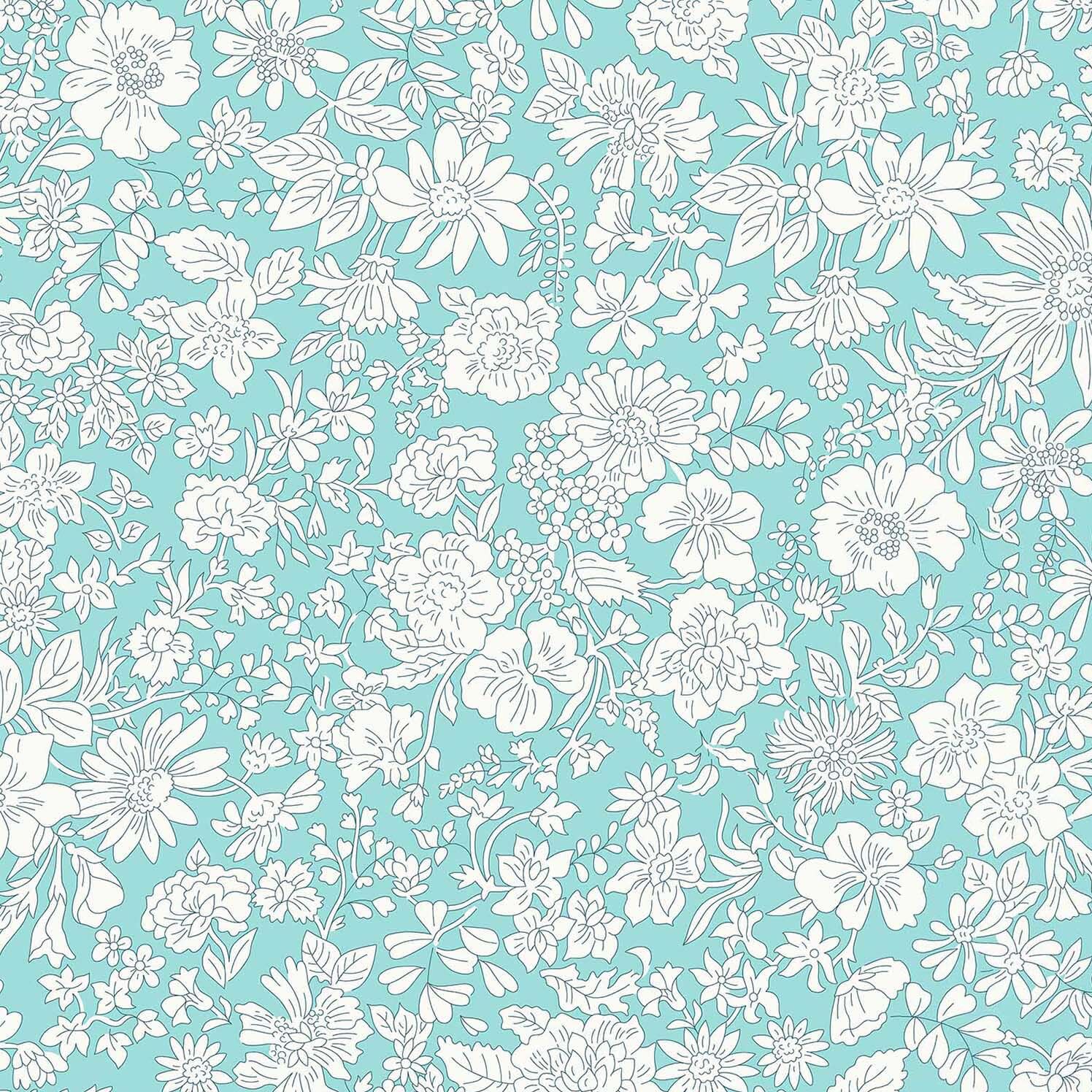 Emily Blossom – Tijdloze Bloemen liberty quilt katoen - Stitch & Sew