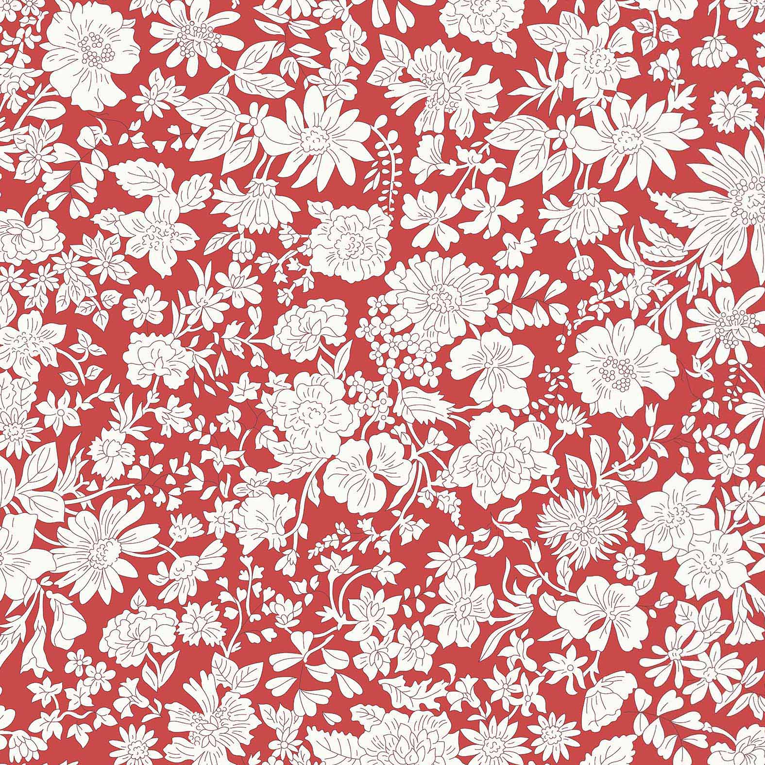 Emily Blossom – Tijdloze Bloemen liberty quilt katoen - Stitch & Sew