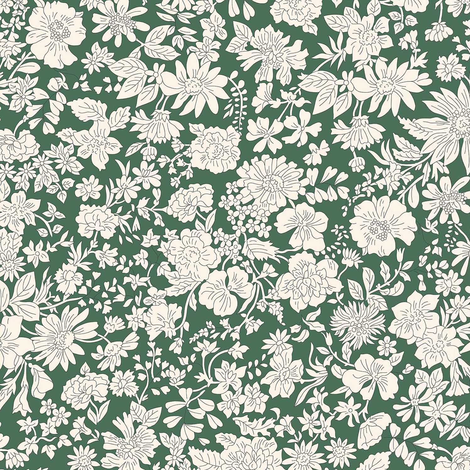 Emily Blossom – Tijdloze Bloemen liberty quilt katoen - Stitch & Sew
