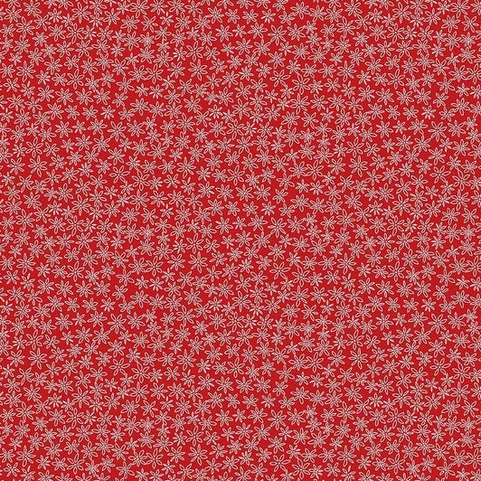 Garden Redwork – Bloem rood klein - Stitch & Sew