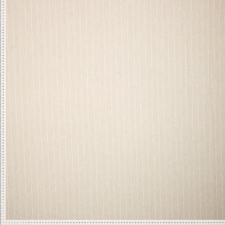 Geweven Viscose Streepjes - Ecru - Stitch & Sew