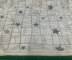 Glimmering Stars Metallic Quiltstof – Wit Zilver (MCS-16-022) - Stitch & Sew