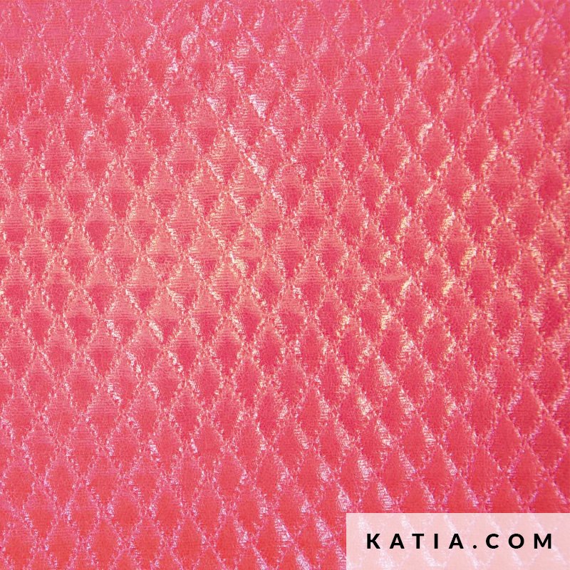 Holografische Polyesterstof 2276 – Roze | 70 cm breed