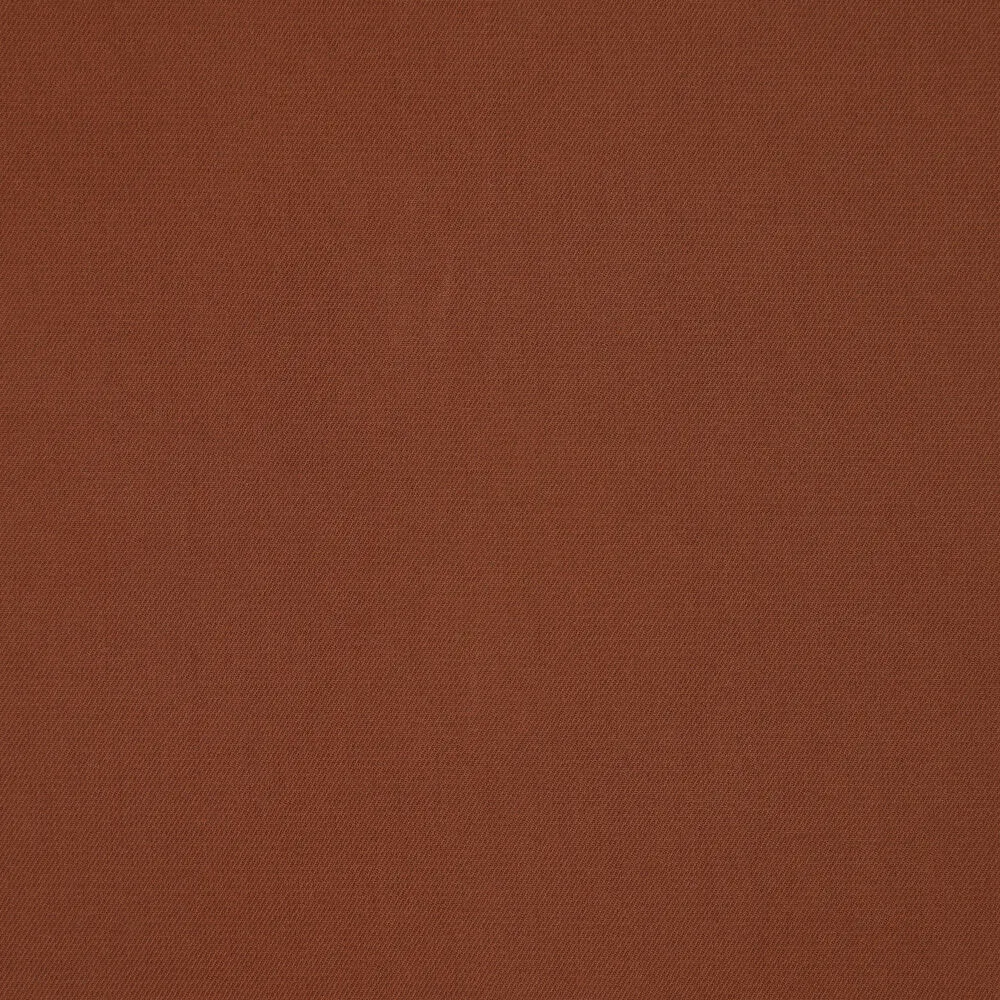 Detail van de warmbruine Woven Bamboo twill stof en de geweven structuur