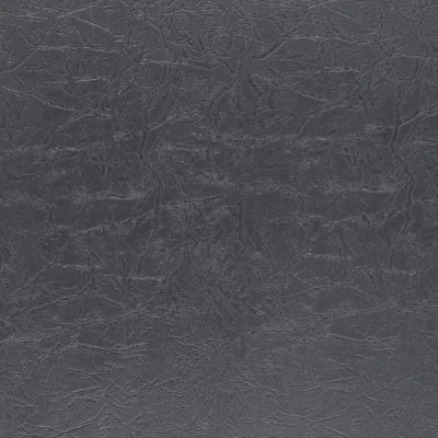 Leather Satin leer-look satijn donkerblauw – detailopname textuur