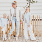 Familie in Junna vest, gewatteerde versie