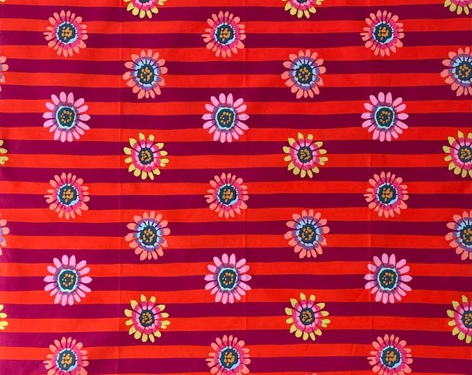 Kaffe Fassett Regency GreenFall – Quiltstof | Roze - Stitch & Sew