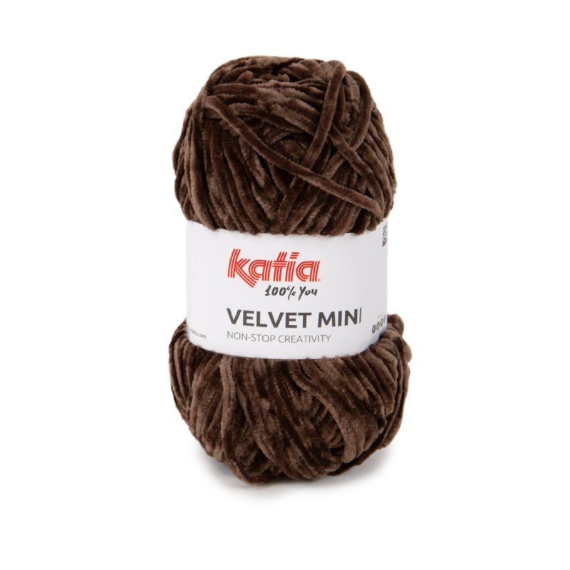 Katia Velvet Mini Chenillegaren 50g | Breien & Haken - Stitch & Sew