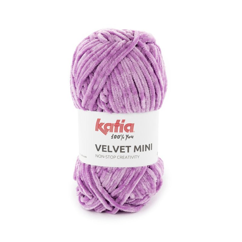 Katia Velvet Mini Chenillegaren 50g | Breien & Haken - Stitch & Sew