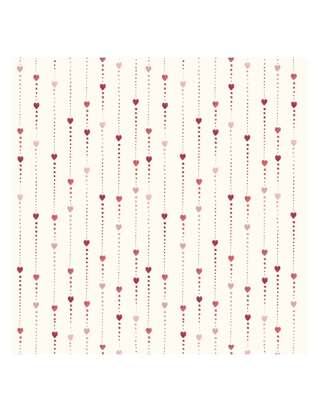 Love Birds – Hart Wit | Quiltstof Debbie Monson - Stitch & Sew