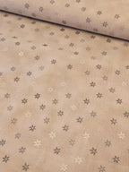 Magic Christmasby Quiltstof – Zilver Grijs Sterren - Stitch & Sew