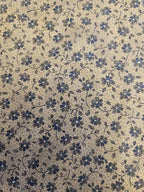 Mrs. March's Collection in Antique – Bloemen Blauw | per 10 cm - Stitch & Sew